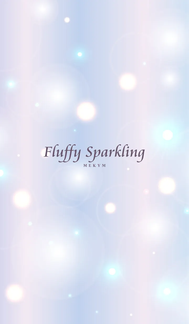 [LINE着せ替え] Fluffy Sparkling - MEKYM - 34の画像1