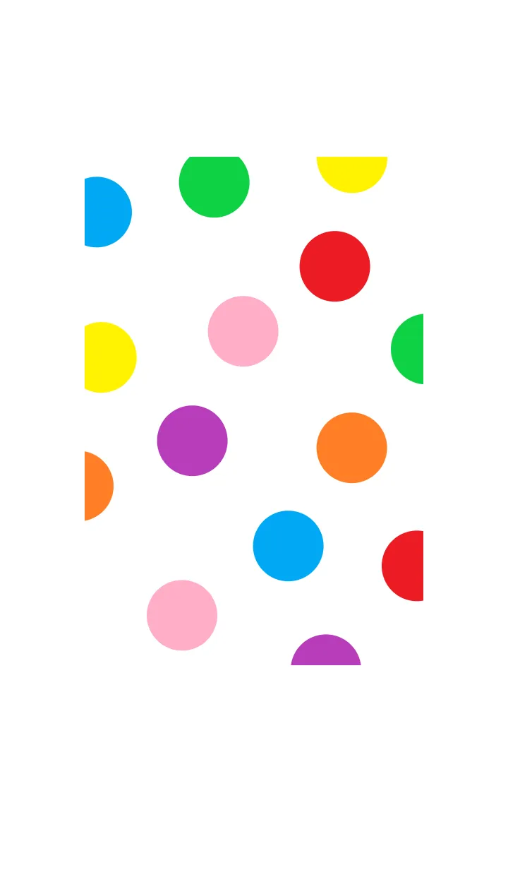 [LINE着せ替え] カラフルなシンプル着せ替えの画像1