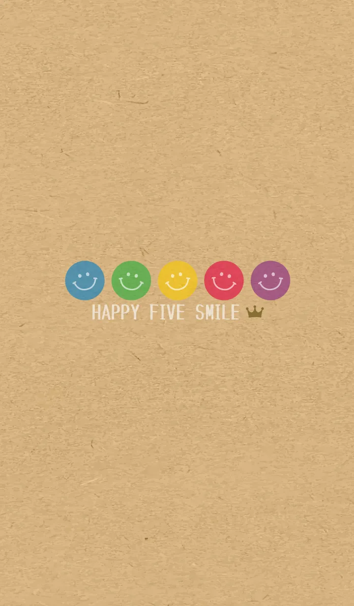 [LINE着せ替え] HAPPY FIVE SMILE.CROWN 23の画像1