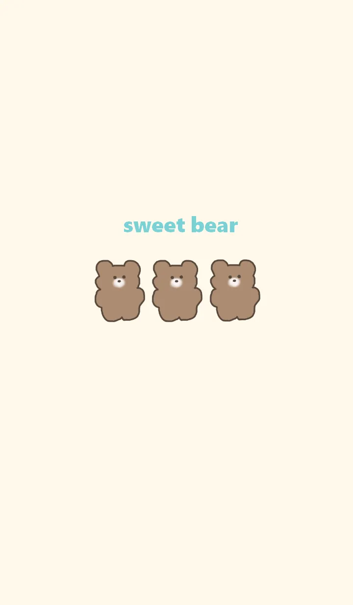 sweet bear -ivorygreen-の着せ替えメイン画像