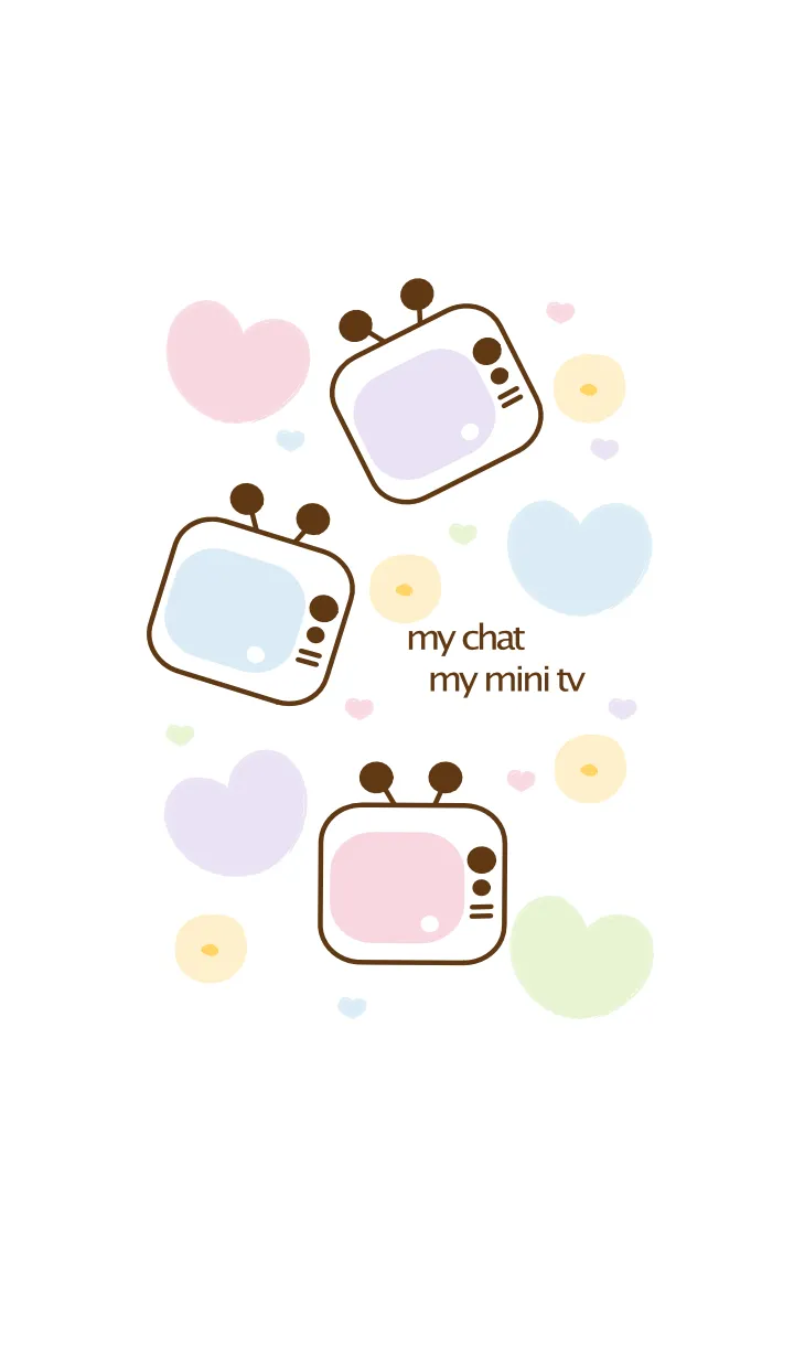 [LINE着せ替え] Cute TV 7の画像1