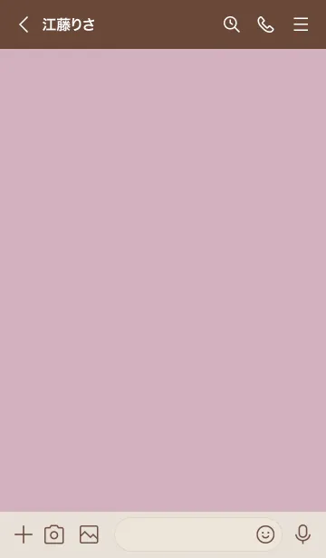 [LINE着せ替え] DUSKY PINK.SIMPLE 28の画像3