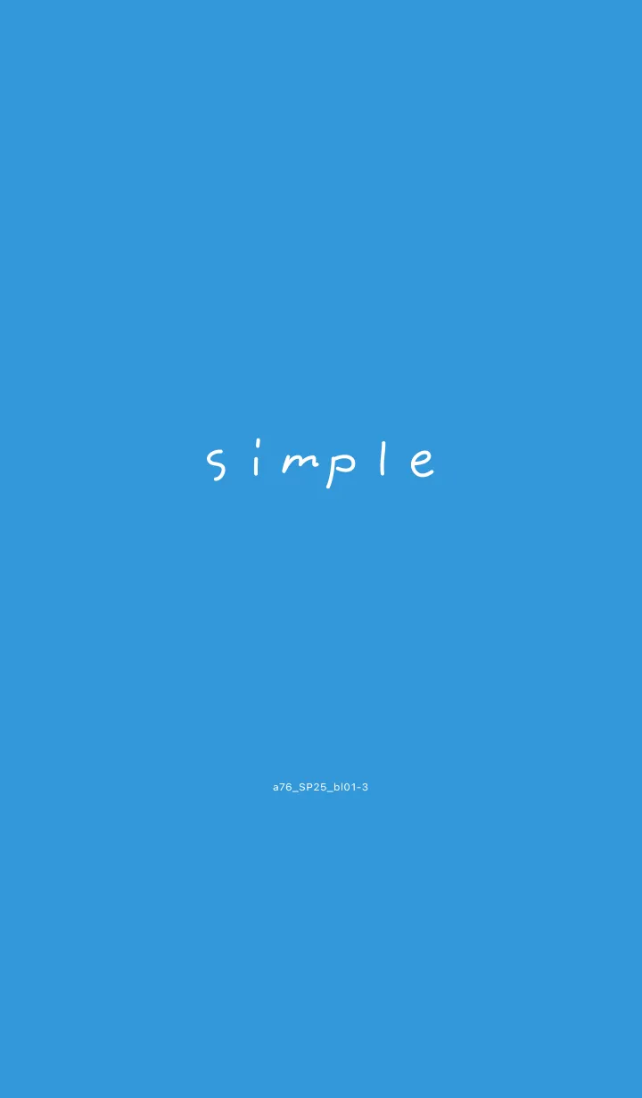 [LINE着せ替え] a76_25_ブルー1-3の画像1