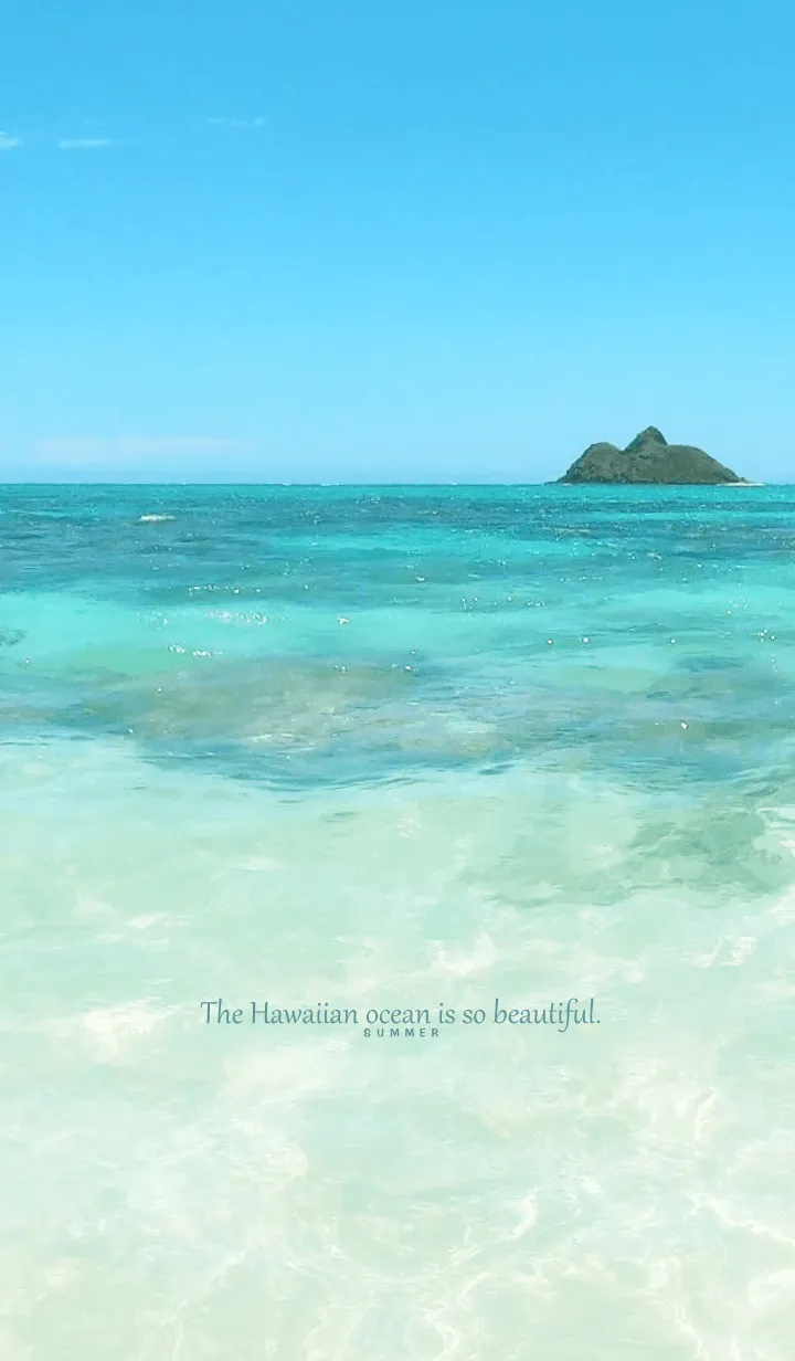 [LINE着せ替え] Hawaiian ocean is so beautiful.MEKYM 5の画像1