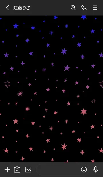 [LINE着せ替え] ミニ スターズ 23の画像3