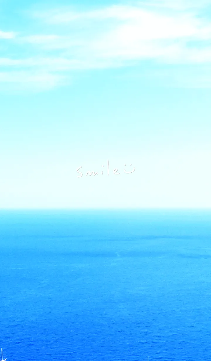 [LINE着せ替え] スカイブルーの海と空15の画像1