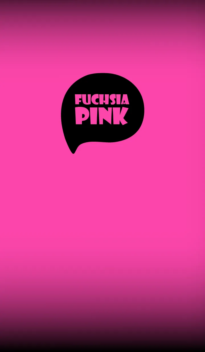 [LINE着せ替え] Fuchsia Pink  And Black Vr.8 (JP)の画像1