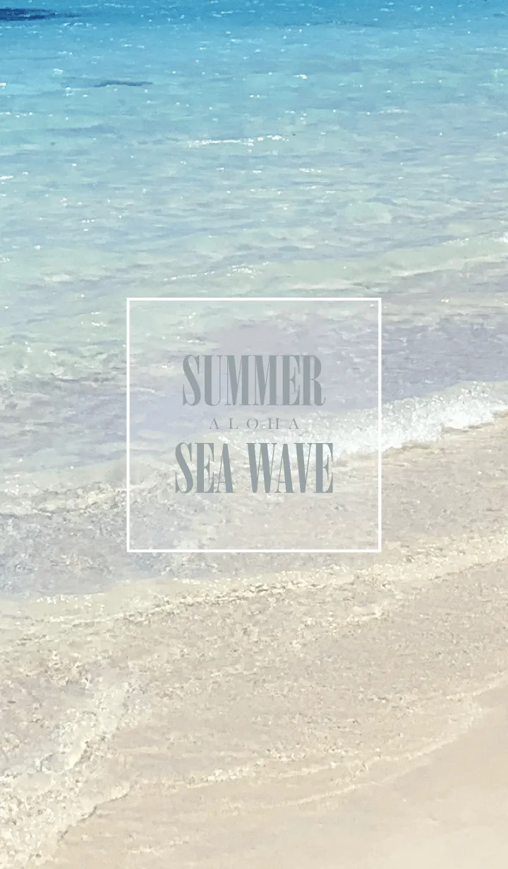 [LINE着せ替え] SUMMER BLUE SEA WAVE 31 -HAWAII-の画像1