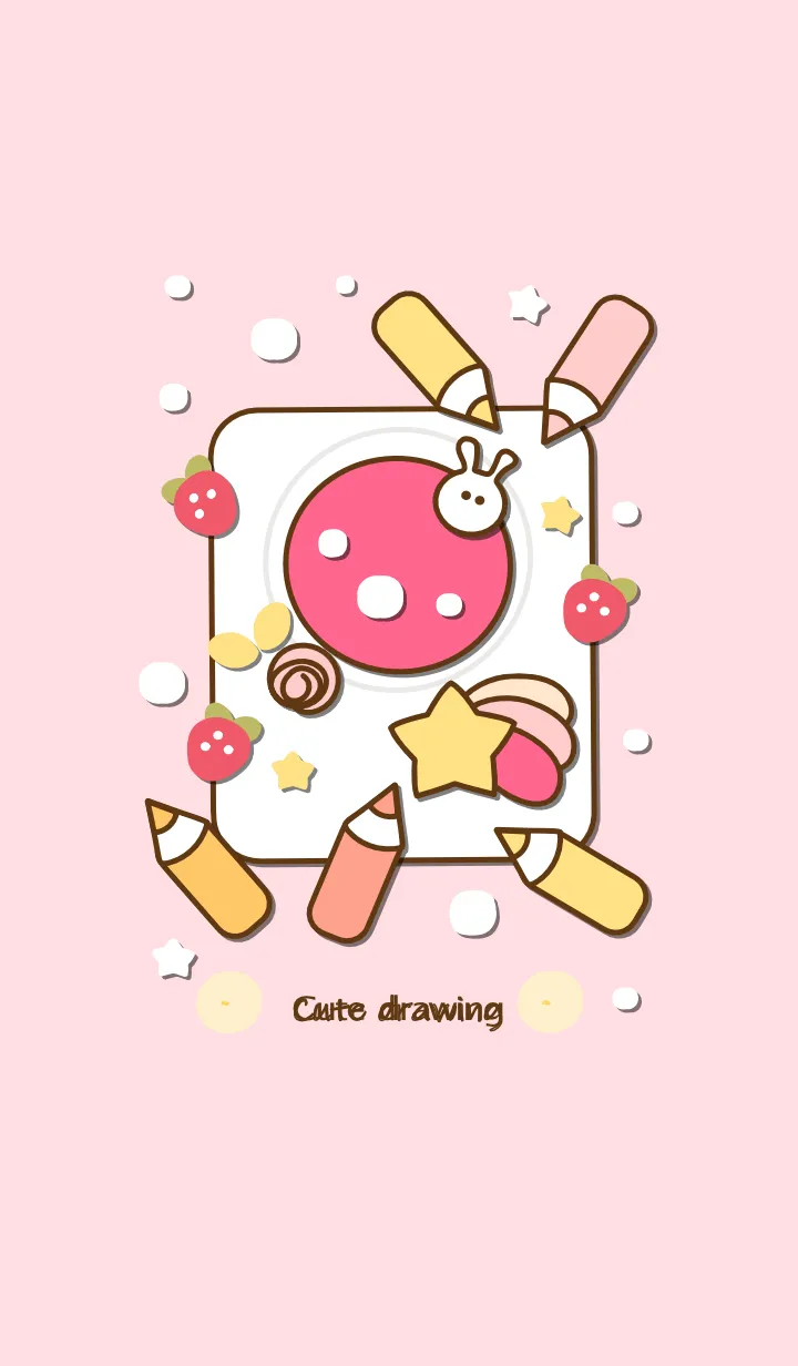 [LINE着せ替え] Cute planet drawing 3 ^^の画像1