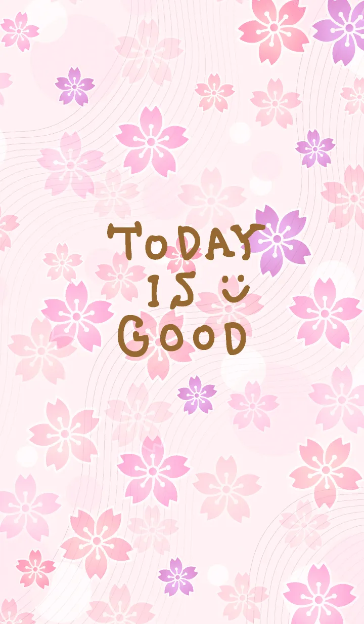 [LINE着せ替え] 和桜-スマイル-の画像1