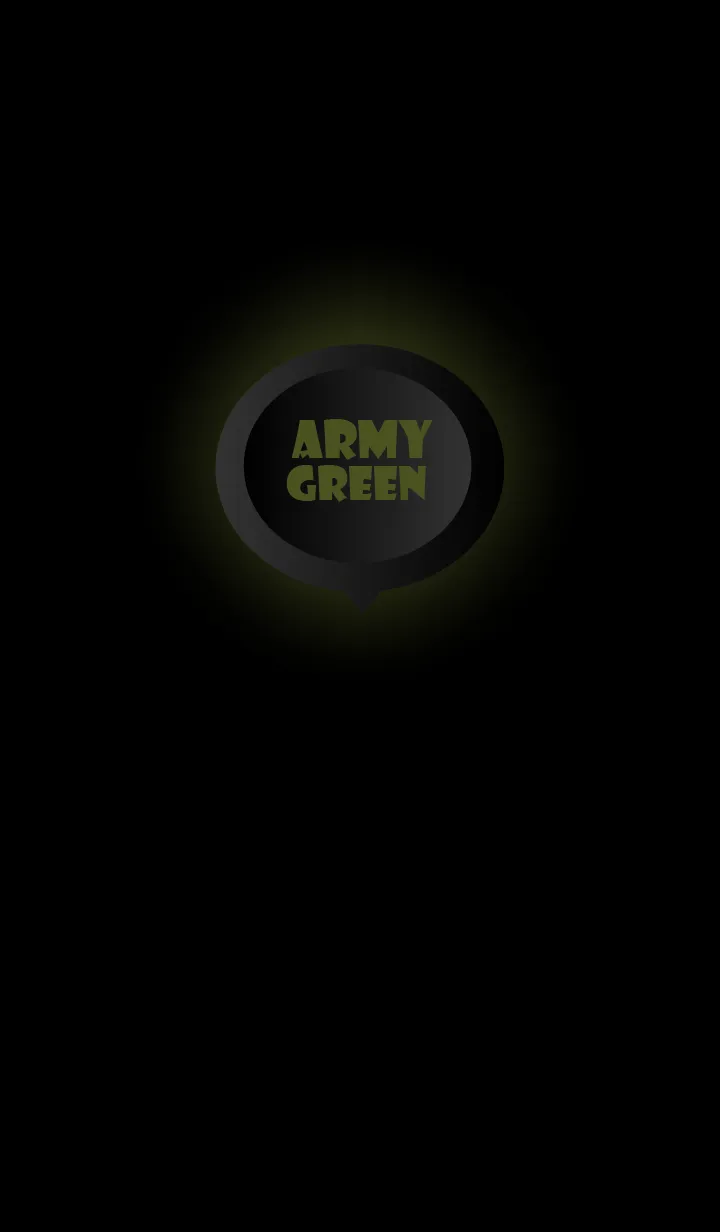 [LINE着せ替え] Army Green In Black Ver.1 (JP)の画像1