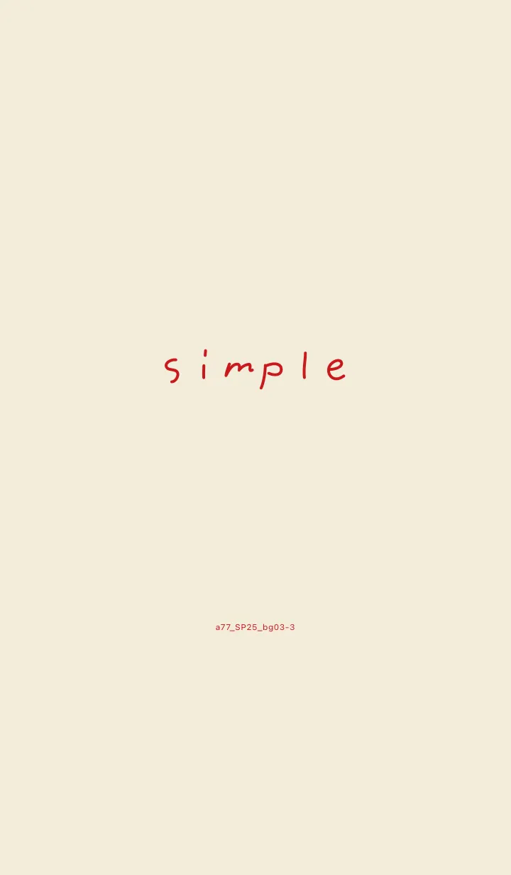 [LINE着せ替え] a77_25_ベージュ3-3の画像1