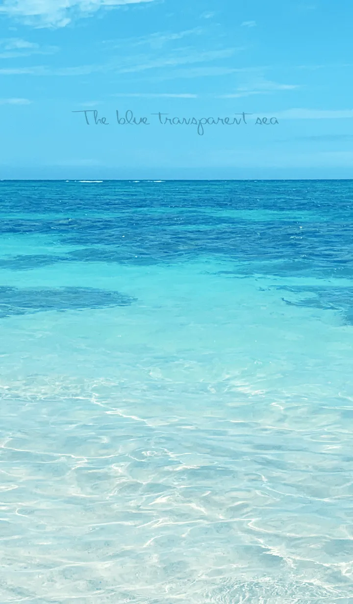 The blue transparent sea 37の着せ替えメイン画像