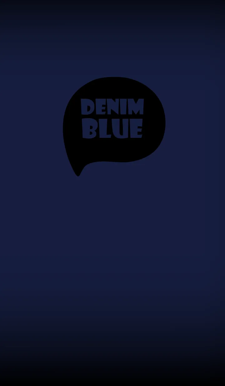 [LINE着せ替え] Denim Blue And Black Vr.8 (JP)の画像1