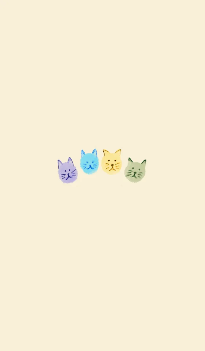 [LINE着せ替え] 猫私のかわいい猫/子猫の画像1