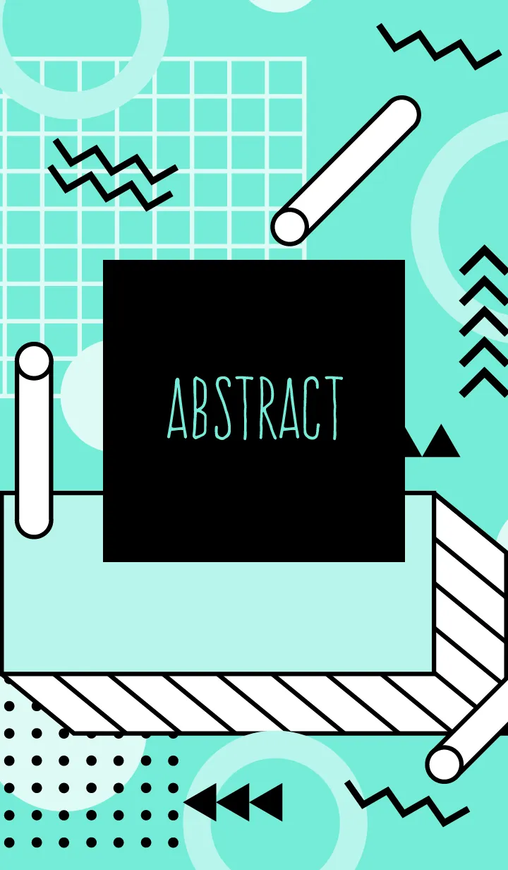 Abstract Square Pop 3の着せ替えメイン画像