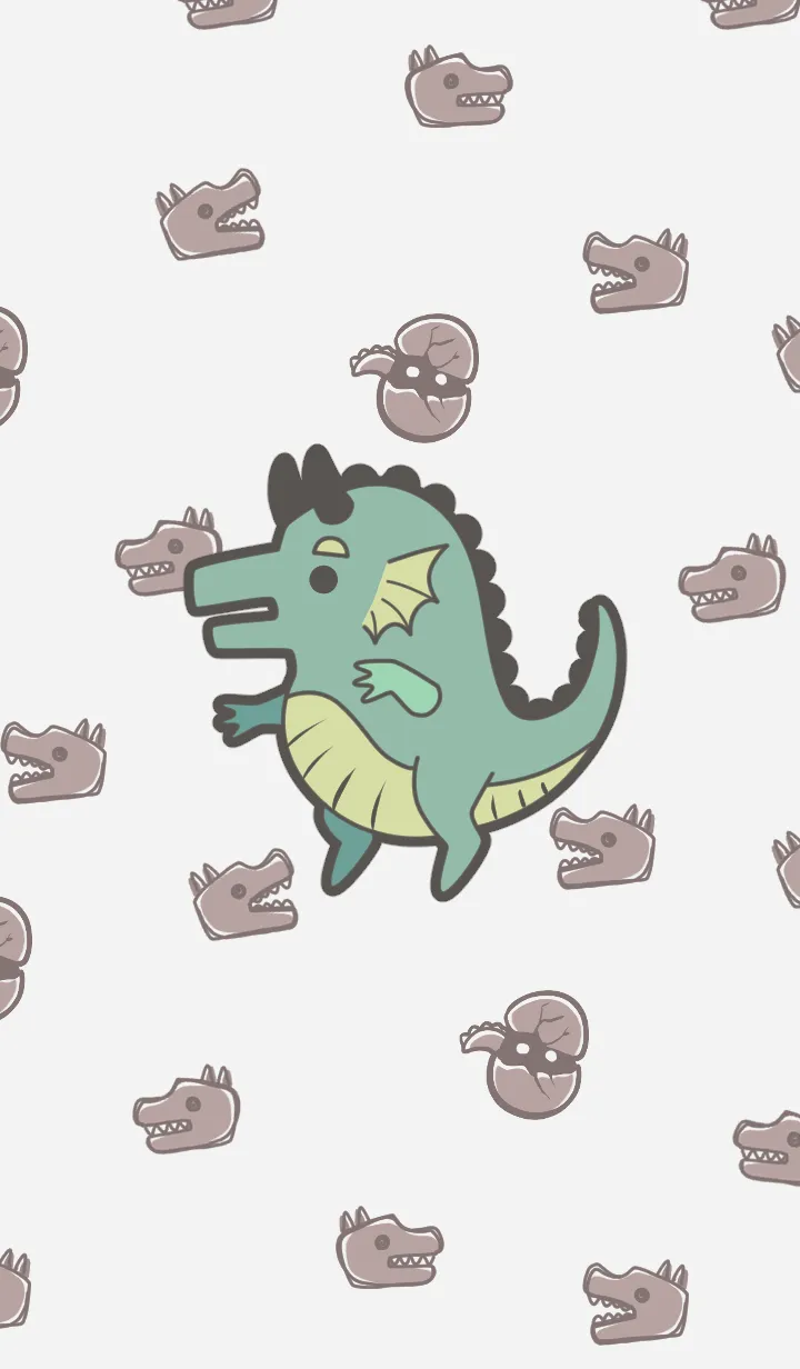 [LINE着せ替え] リトルドラゴンの画像1