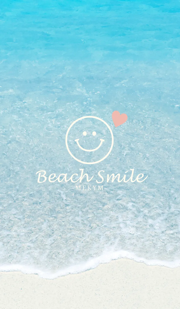 [LINE着せ替え] Love Beach Smile-MEKYM 36の画像1