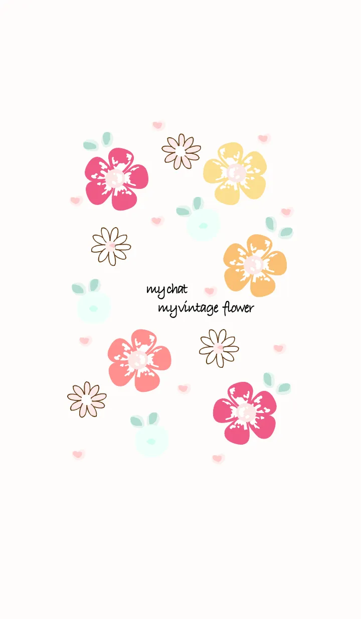 [LINE着せ替え] Wonderful flowers 16 :)の画像1