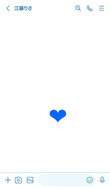 [LINE着せ替え] ザ シンプル ミニ ハート 38の画像3