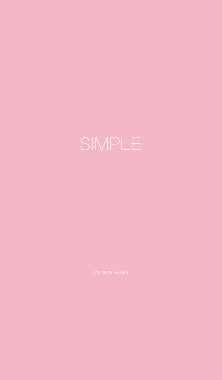 [LINE着せ替え] A79.26_ピンク5-3の画像1