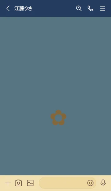 [LINE着せ替え] ザ シンプル ミニ フラワー 28の画像3