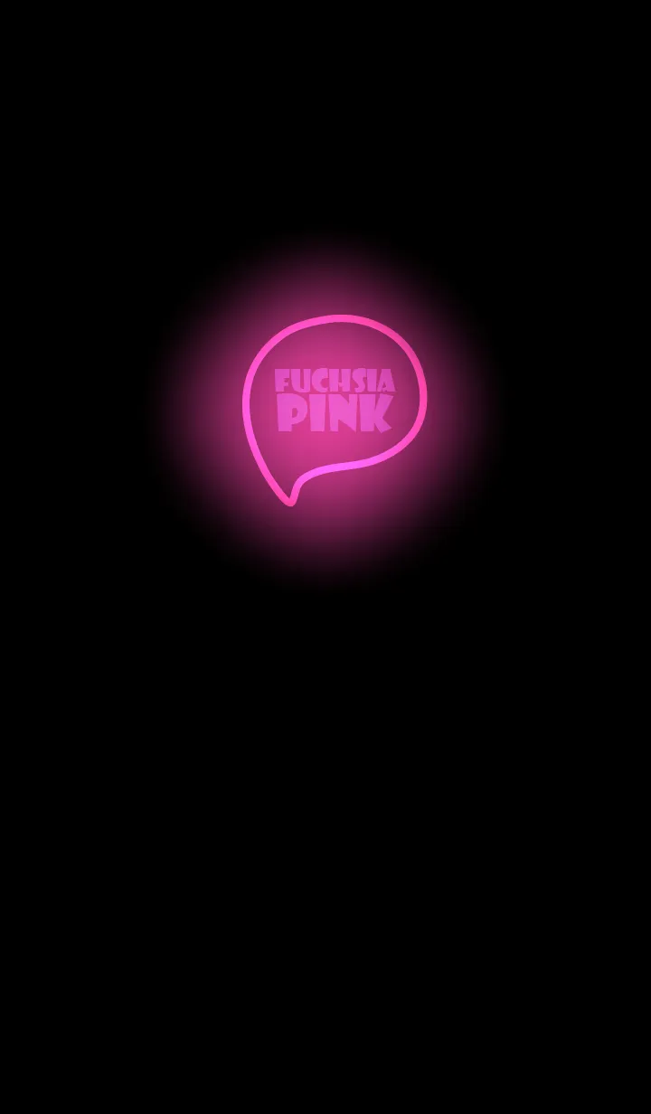 Fuchsia Pink  Neon Theme Ver.9 (JP)の着せ替えメイン画像