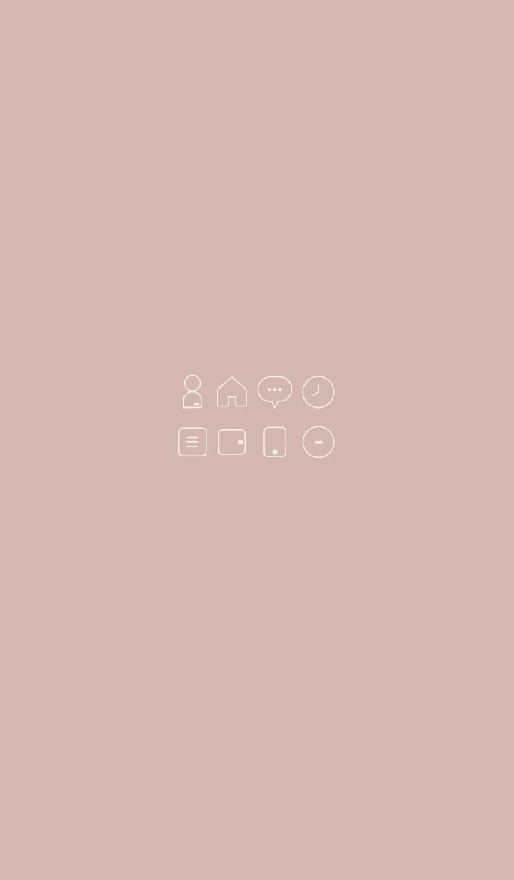 シンプル（beige pink)V.923の着せ替えメイン画像