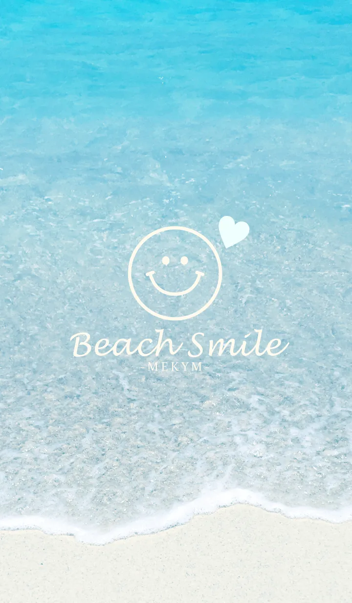 [LINE着せ替え] Love Beach Smile-MEKYM 37の画像1