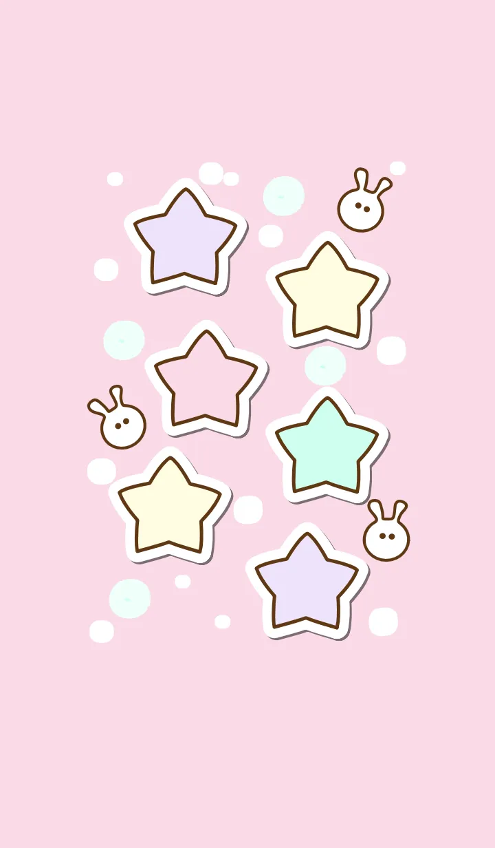 [LINE着せ替え] Star stickers 3の画像1