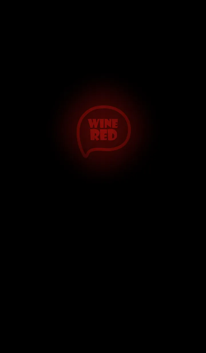 Wine Red  Neon Theme Ver.8 (JP)の着せ替えメイン画像