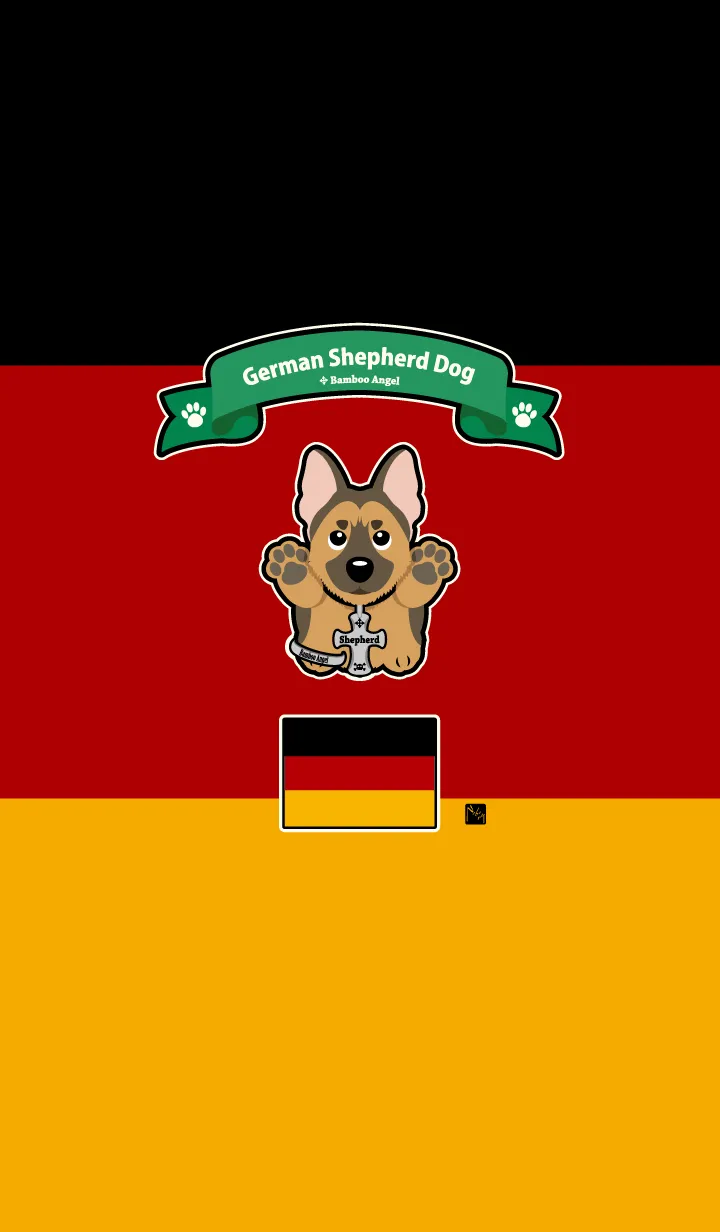 [LINE着せ替え] シェパードの画像1