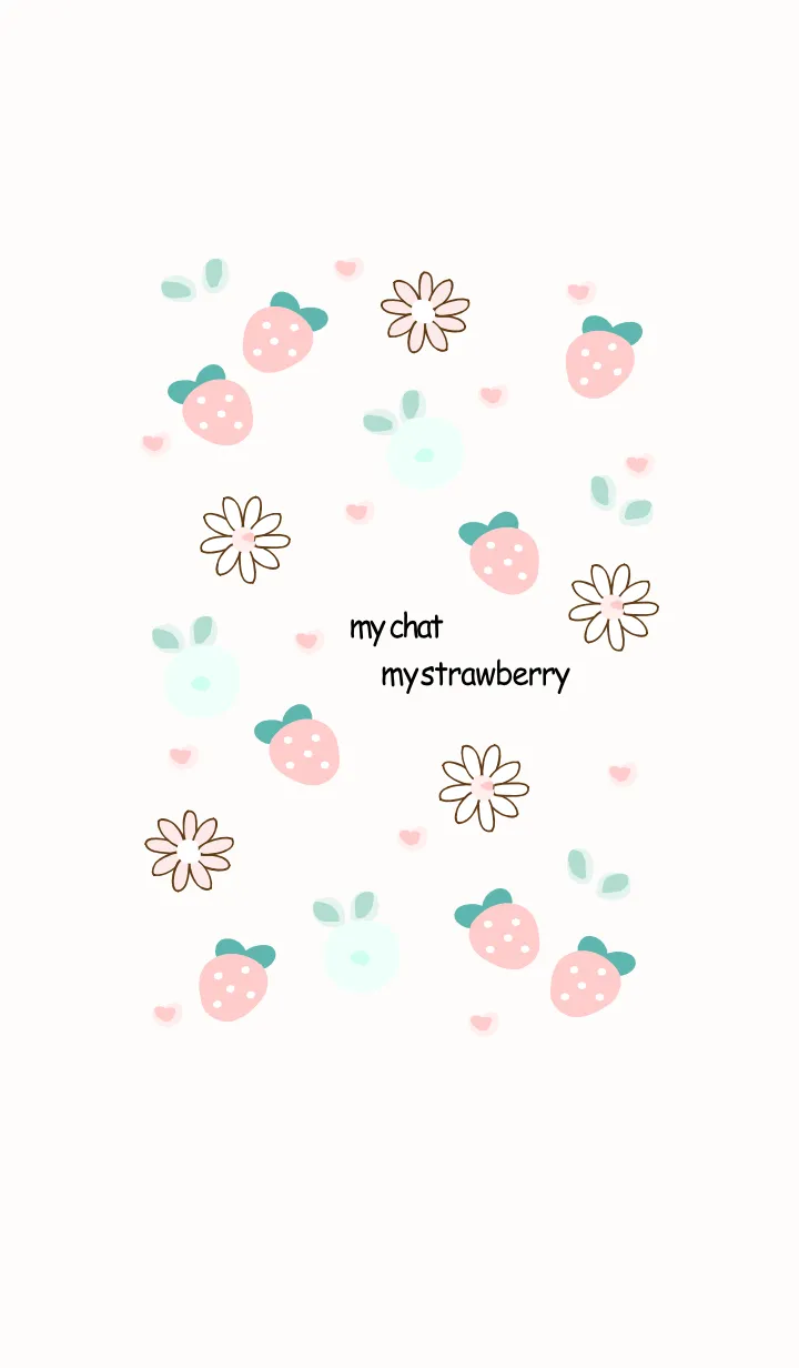 [LINE着せ替え] Pink strawberry 16 ^^の画像1