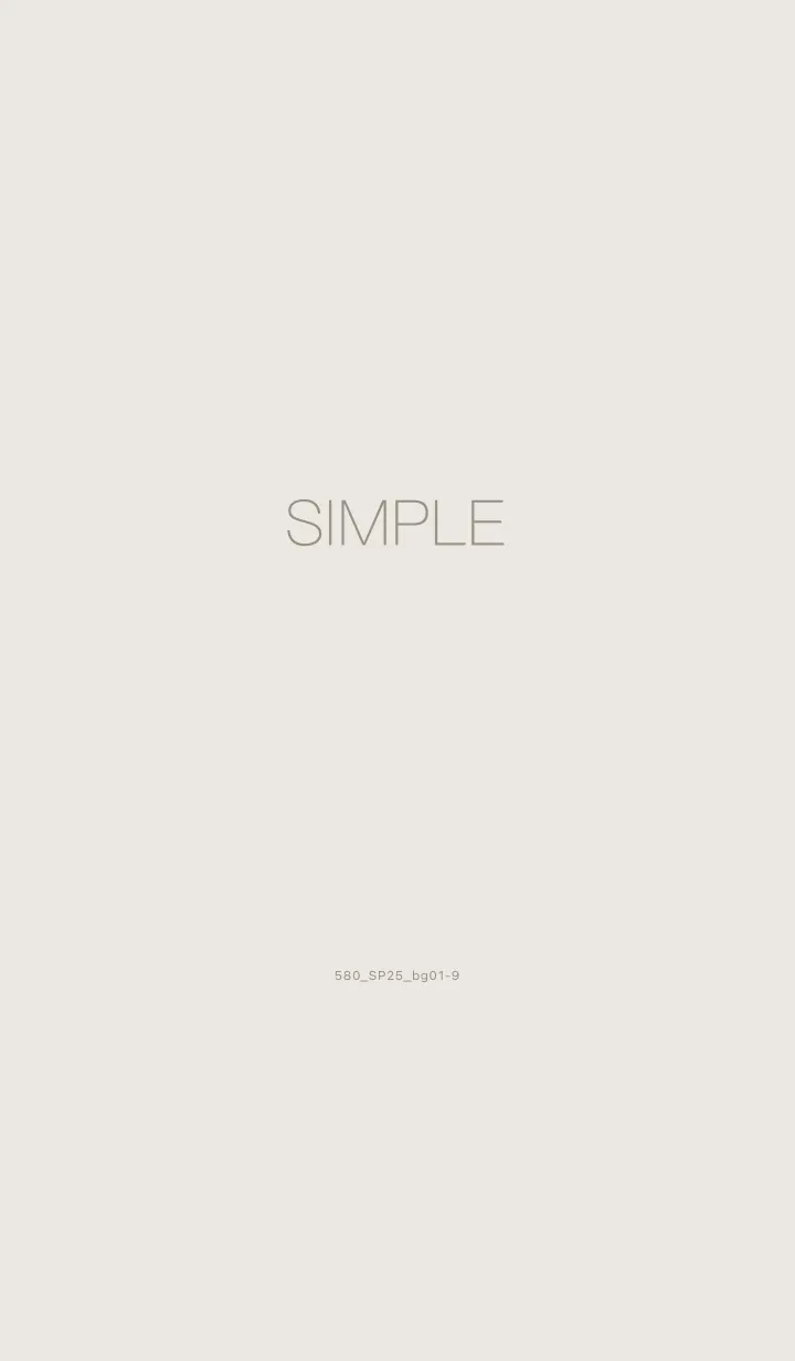 580.25_ベージュ1-9のLINE着せ替え