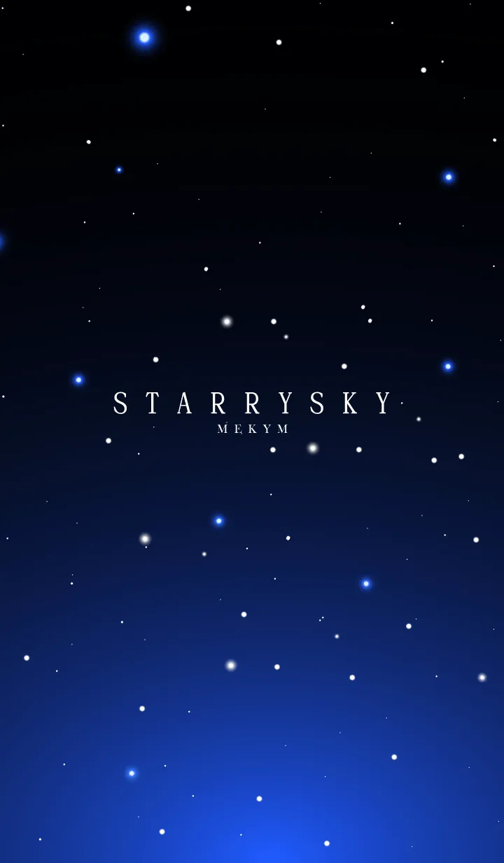 [LINE着せ替え] STARRY SKY -STAR- 17の画像1