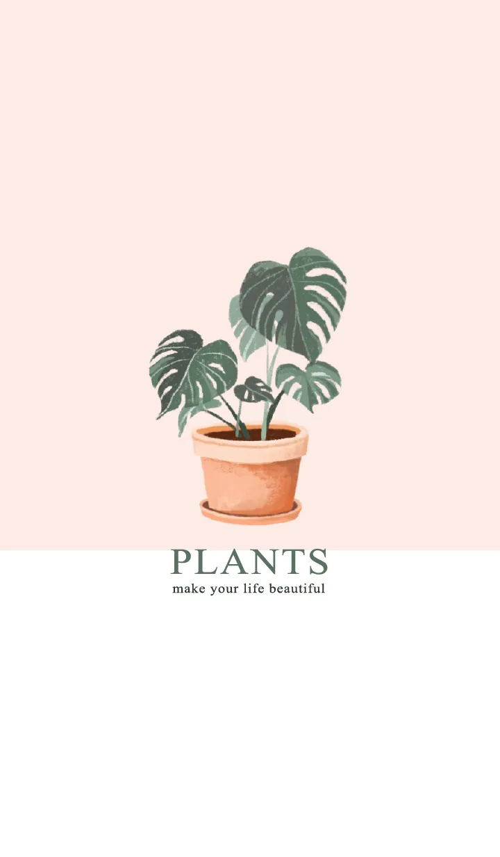 PLANTS-make your life beautifulのLINE着せ替え