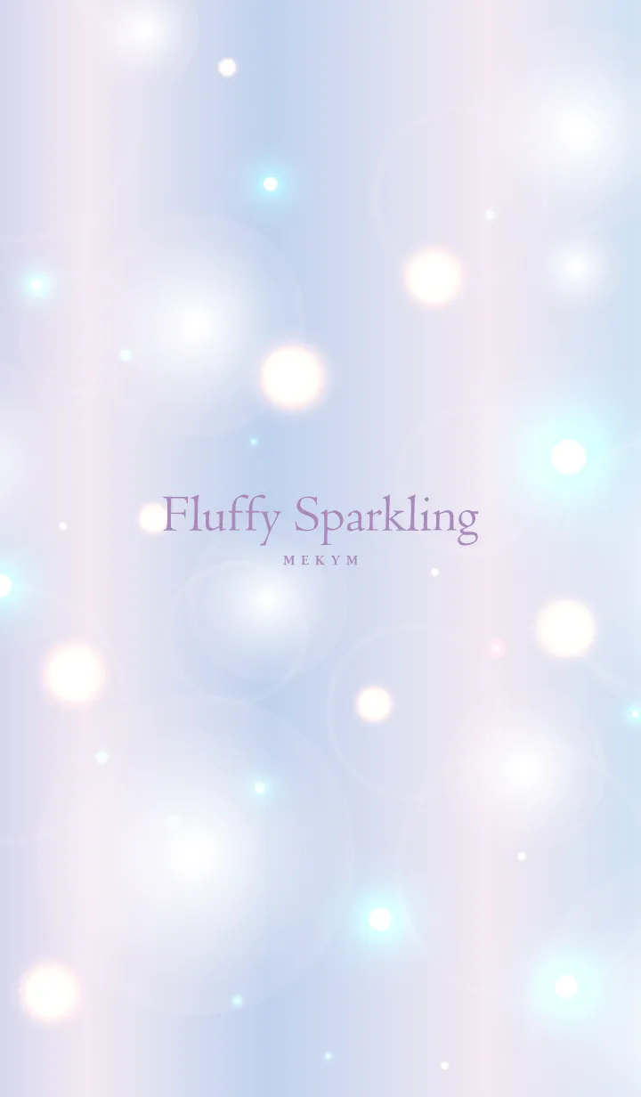 [LINE着せ替え] Fluffy Sparkling-MEKYM 2の画像1