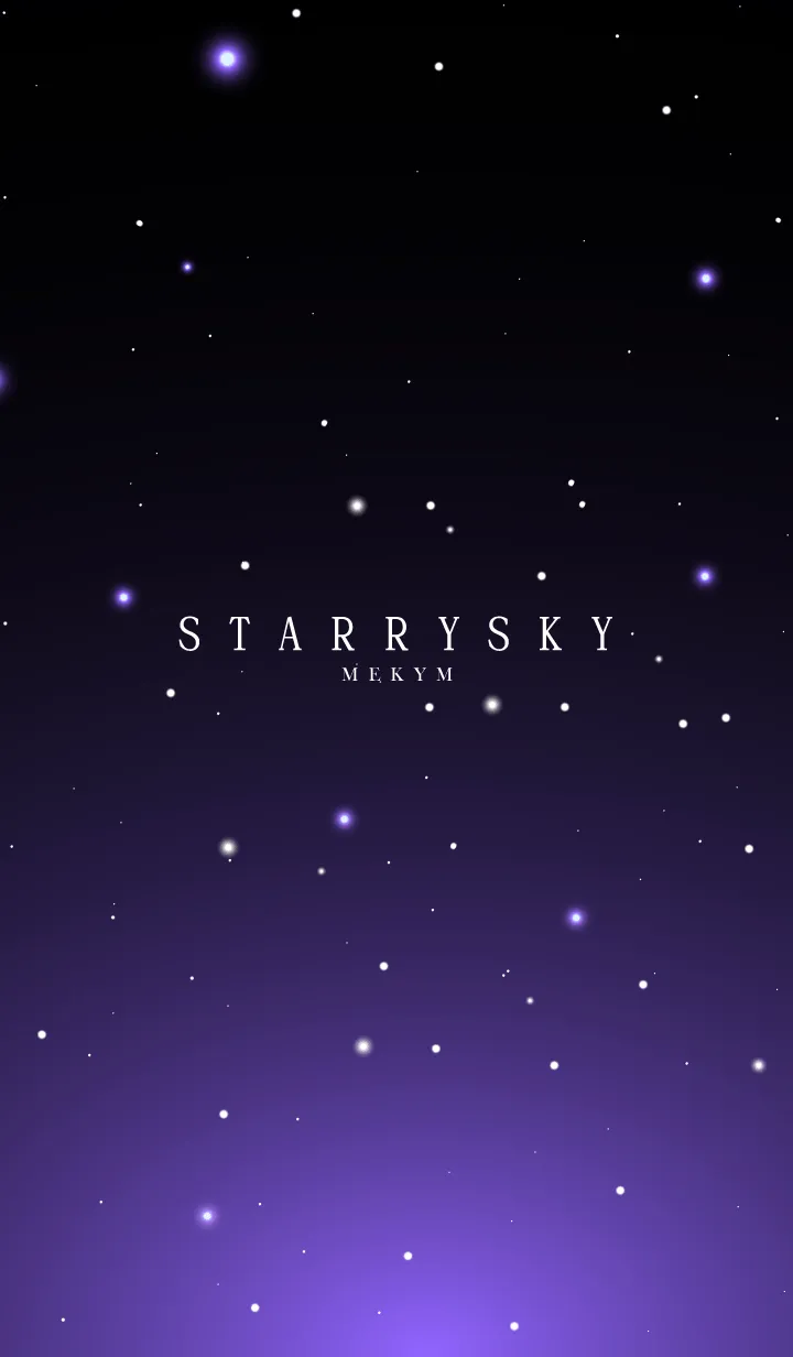 [LINE着せ替え] STARRY SKY -STAR- 18の画像1