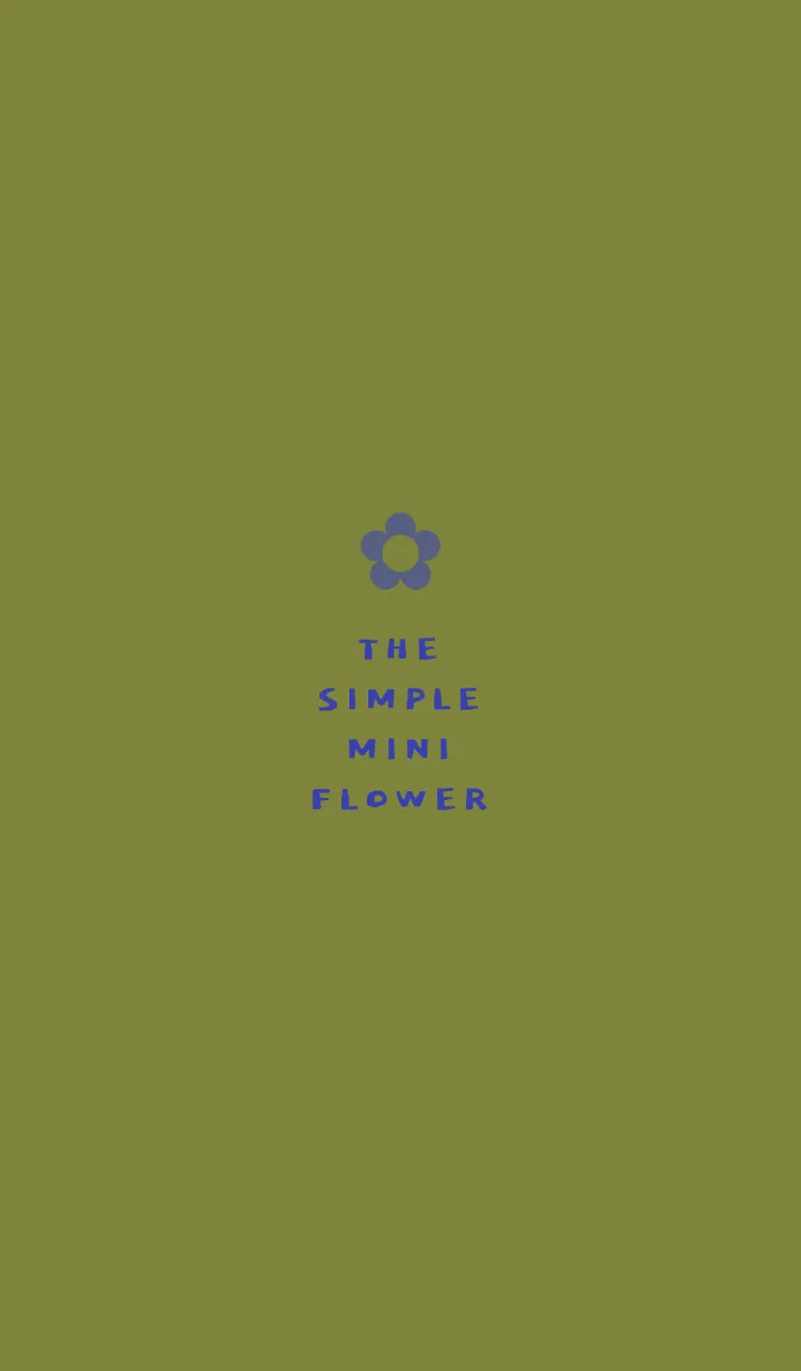 [LINE着せ替え] ザ シンプル ミニ フラワー 29の画像1