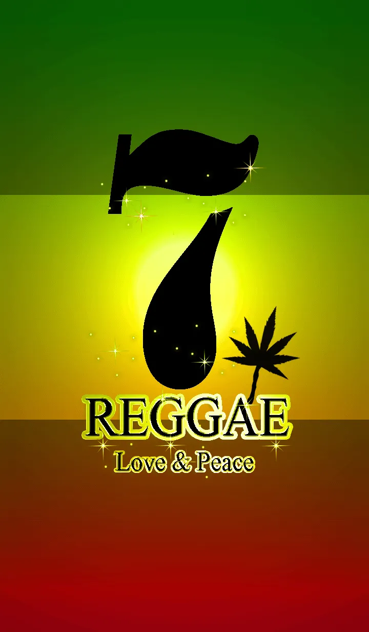 [LINE着せ替え] 【セブン】REGGAE+19 #coolの画像1