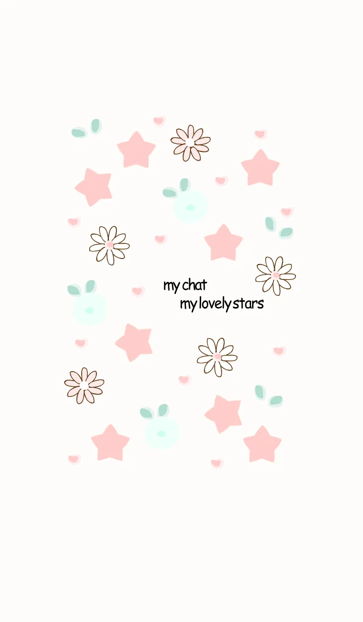 [LINE着せ替え] My chat my lovely stars 36の画像1