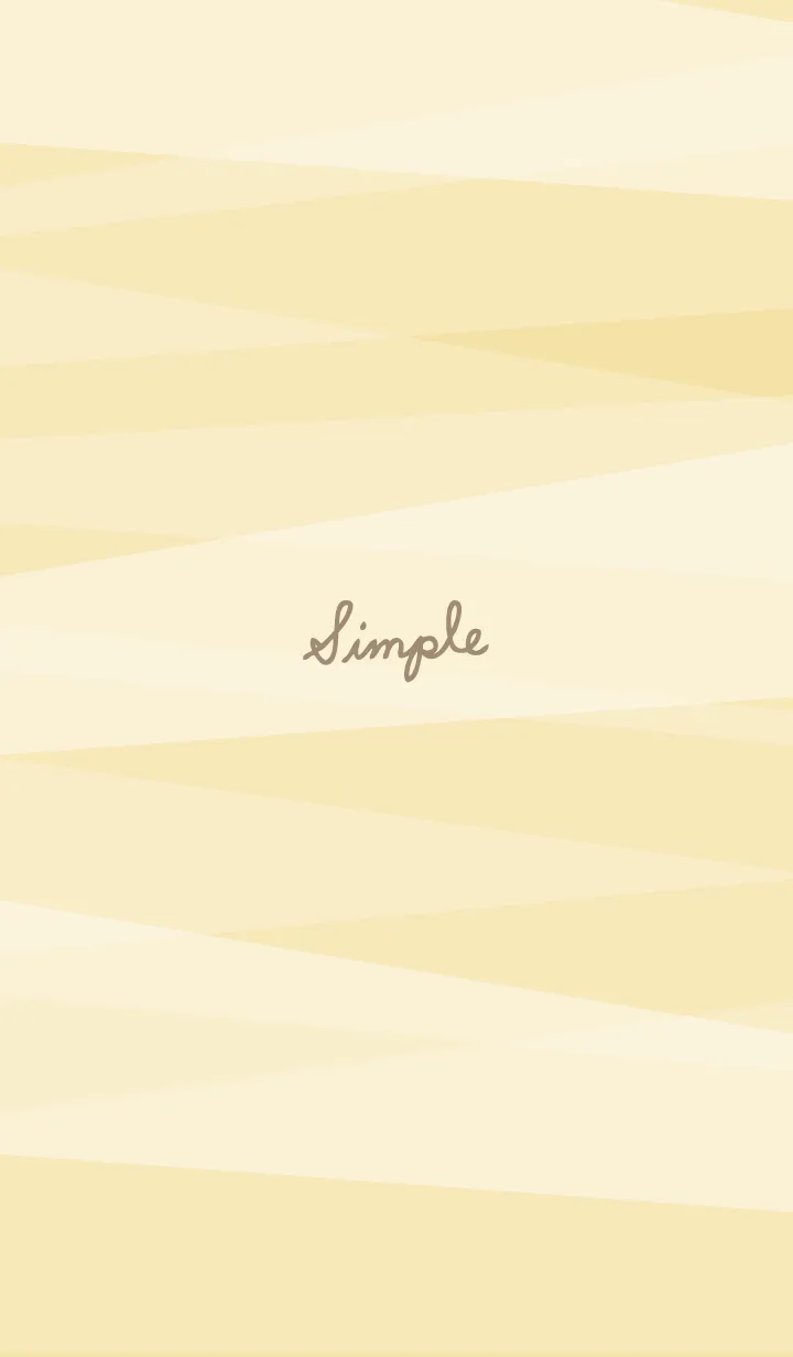 [LINE着せ替え] 面構成 イエロー3の画像1