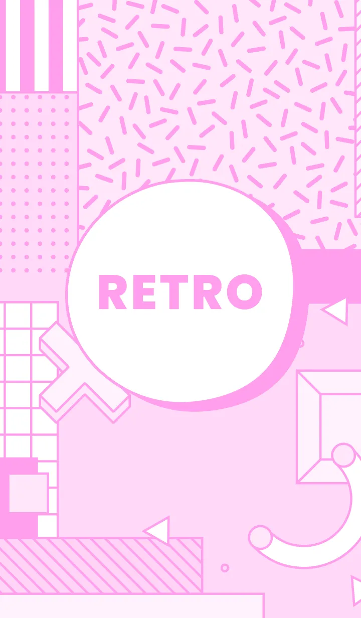 [LINE着せ替え] Abstract Retro Style 3.2の画像1