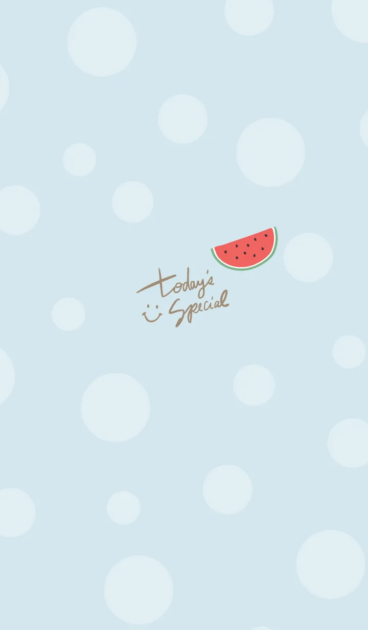 [LINE着せ替え] スイカが好き！22の画像1