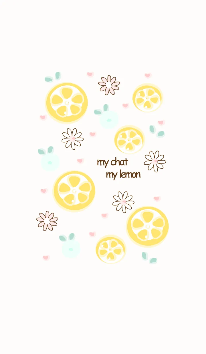 [LINE着せ替え] My chat my lemon 18の画像1