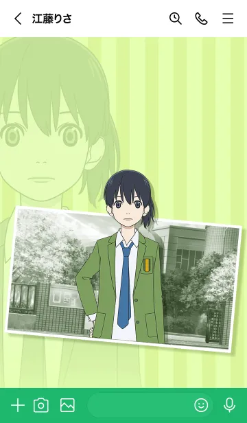 [LINE着せ替え] TVアニメ「さよなら私のクラマー」Vol.2の画像3