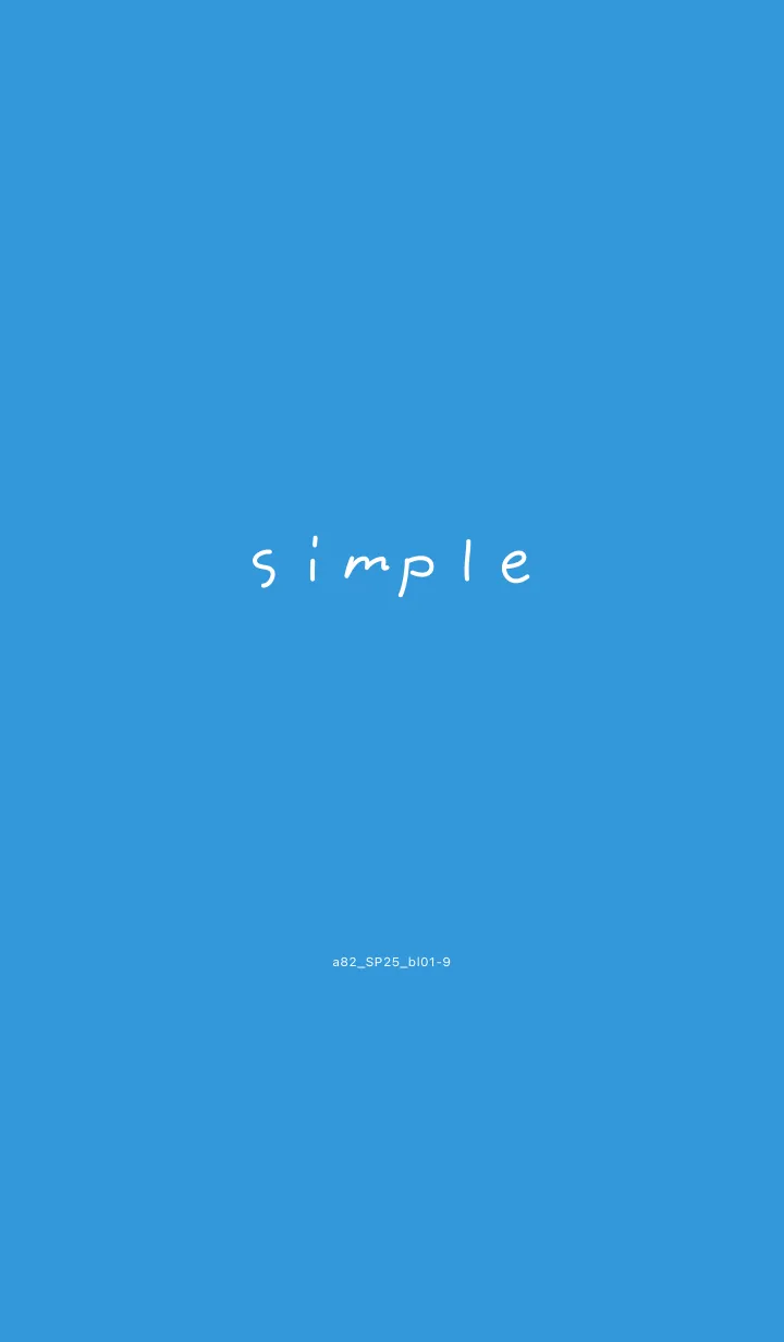 [LINE着せ替え] a82_25_ブルー1-9の画像1