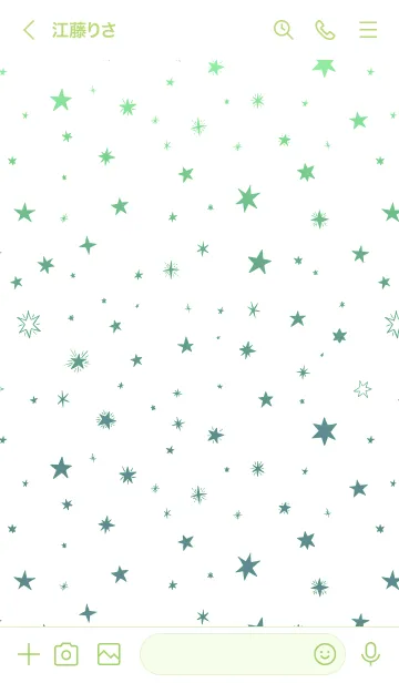 [LINE着せ替え] ミニ スターズ 28の画像3