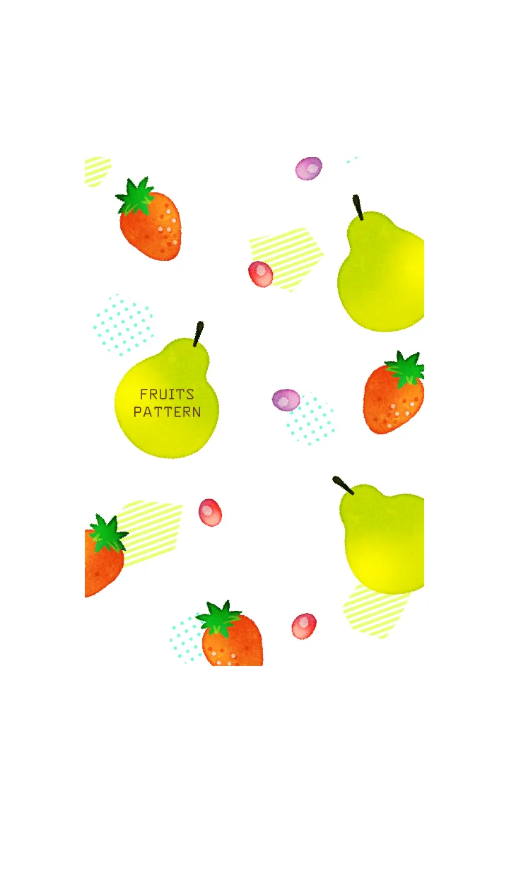 [LINE着せ替え] FRUITS PATTERN 01の画像1