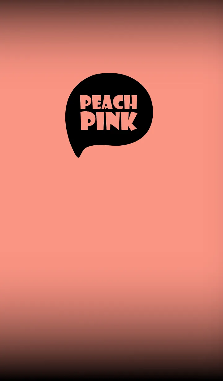 [LINE着せ替え] Peach Pink and Black Ver.8 (JP)の画像1